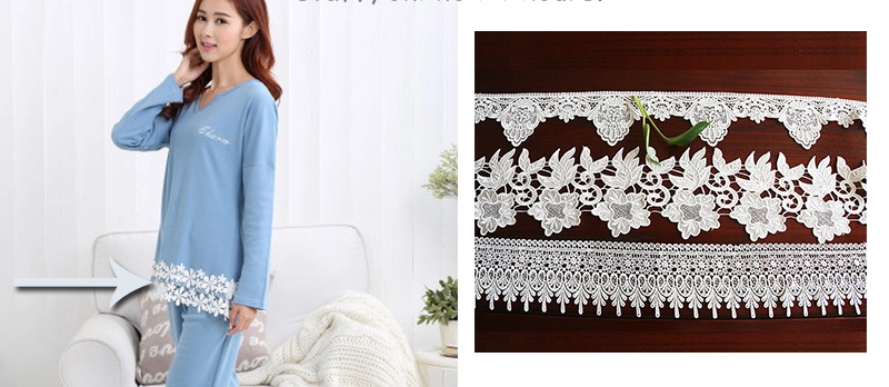 Floral design fashion 100% polyester  chemical water soluble lace trim for decoration